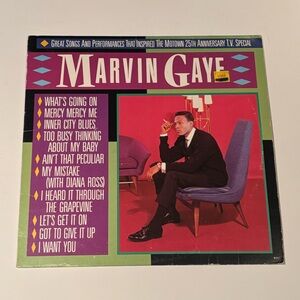 Marvin Gaye “Motown 25th Anniversary” Vinyl Record